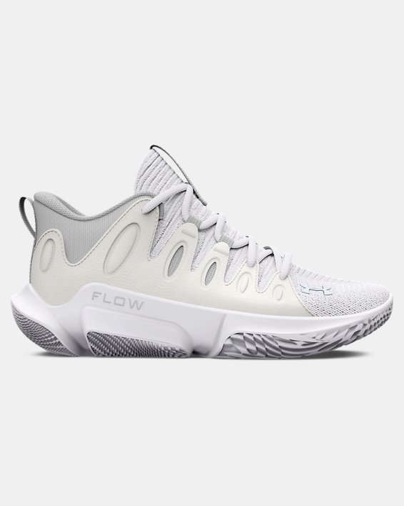 Women's UA Flow Breakthru 4 Basketball Shoes in White image number 0